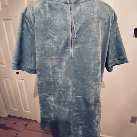 Halston Hi/Low Faux Suede Tunic Top - NWT - Picture 6 of 13